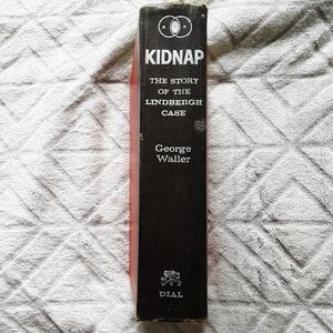 📚 Kidnap: The Story of the Lindbergh Case Vintage Book Hardcover + Illustrated